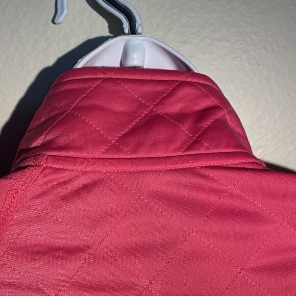 NFL Reebok Chargers X Breast Cancer Awareness Pink Zip Up Jacket M - Picture 7 of 11